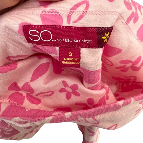 Vintage Y2K Hawaiian Floral Print Mini Skirt Ruffle Hem Small - Picture 4 of 4